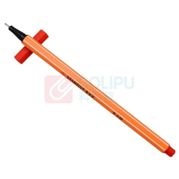 思笔乐 STABILO 乐点88纤细水笔 88/40 0.4mm (红色) 10支/盒