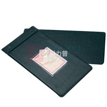 立信 塑料账夹 2902-35 35K (红色、绿色、蓝色) 10副/包 (颜色随机)(仅限上海可售)