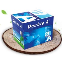 达伯埃 Double A 打印纸A4 80g 210*296mm 办公用品复印纸打印纸整箱批发(2500张) 500张/包 5包/箱