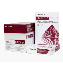 富士胶片 FUJI FILM 红标复印纸 A4 80g 500张/包5包/箱