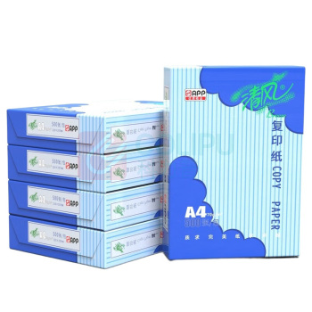 清风 复印纸 A4 80g (白色) 500张/包 5包/箱