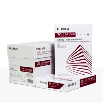 富士胶片 FUJI FILM 红标复印纸 A4 70g (白色) 500张/包 5包/箱 (原富士施乐)