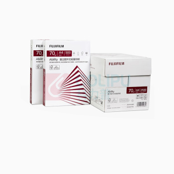 富士胶片 FUJI FILM 红标复印纸 A4 70g (白色) 500张/包 5包/箱 (原富士施乐)
