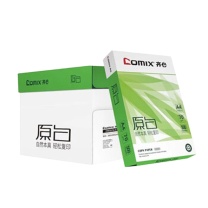 齐心 Comix 复印纸 A4 70g 8包/4000张 (原白)