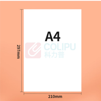 红旗舰 复印纸 A4 70克 500张/包 8包/箱