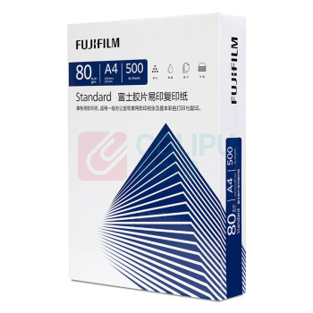 富士胶片 FUJI FILM 易印复印纸 / A4 80g 500张/包 5包/箱 (原富士施乐)