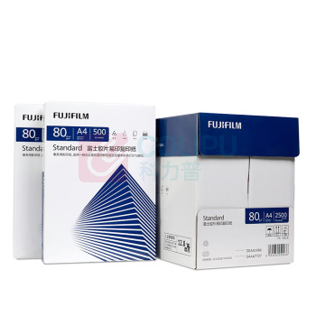 富士胶片 FUJI FILM 易印复印纸 / A4 80g 500张/包 5包/箱 (原富士施乐)