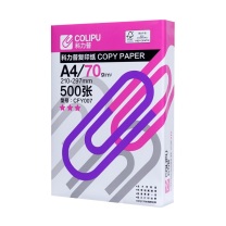 科力普 COLIPU 复印纸 3星 CFY007 A4 70g 500张/包 5包/箱 (大包装)FSC认证