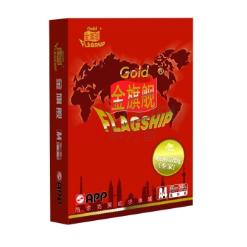 金旗舰 Gold FLAGSHIP 多功能用纸 A4 80g 500张/包 5包/箱 APP