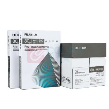 富士胶片 FUJI FILM 至尊复印纸 A4 80g 500张/包 5包/箱 (原富士施乐)