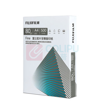 富士胶片 FUJI FILM 至尊复印纸 A4 80g 500张/包 5包/箱 (原富士施乐)