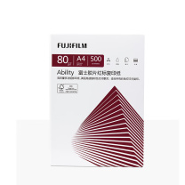 富士胶片 FUJI FILM 红标复印纸 / A4 80g 500张/包 5包/箱 (原富士施乐)