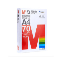晨光 M&G 多功能复印纸 APYVS957A A4 70g 500张/包 红色包装