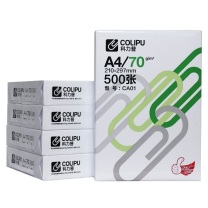 科力普 COLIPU 经典复印纸 CA01 A4 70g 500张/包 5包/箱 PEFC认证