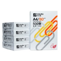 科力普 COLIPU 经典复印纸 CA02 A4 80g 500张/包 5包/箱 PEFC认证