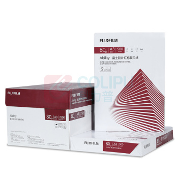 富士胶片 FUJI FILM 红标复印纸 / A3 80g 500张/包5包/箱