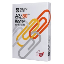 科力普 COLIPU 经典复印纸 CA06 A3 80g 500张/包 5包/箱 PEFC认证