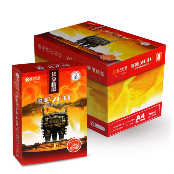安兴 A4复印纸 传美2010 70g 500张/包 5包/箱 