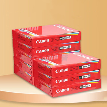 佳能 CANON 原装复印纸 原生木浆 A4 70g  500张/包 8包/箱(整箱4000张)