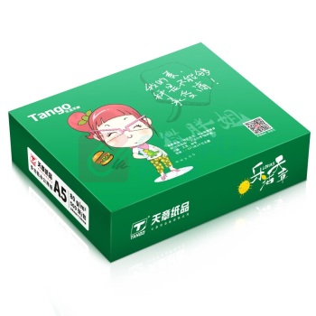 天章(TANGO) 乐活天章复印纸 A5 80g 500张/包 10包/箱