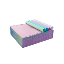 速易打 针式打印纸 241-500-4-3 241×279.4mm 克重:80g 可撕边 (彩色) 500张/盒
