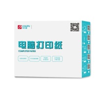 科力普 COLIPU 电脑打印纸 241-6 80列 三等分 6联 带压线 (彩色) 1000页/箱 (10箱起订,定制商品非质量问题不退换,交期7-10个工作日)
