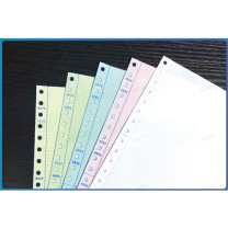 荣赢 电脑打印纸 241×280mm-7P 7联 二等分 无压线 (彩色) 1000页/箱 定制联数,10箱起订,货期10-15天,无质量问题不退
