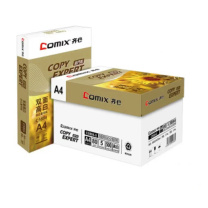 齐心 Comix 齐心高速王A4复印纸批发70g80g双面打印纸500张/包a4纸办公用纸 【A4-80g-5包】金齐心C5884-5 金齐心C5884-5 A4 80g
