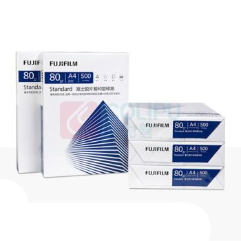 富士胶片 FUJI FILM 打印纸 易印 A4 80g 500张/包 5包/箱