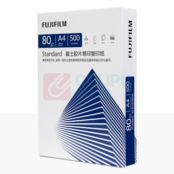 富士胶片 FUJI FILM 打印纸 易印 A4 80g 500张/包 5包/箱