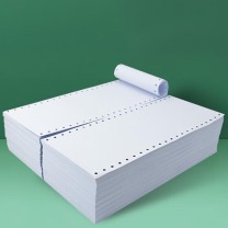 速易打 针式打印纸 120-1600-1-1 120×280mm 一联整张可撕边 (白色) 1600张/盒 DC