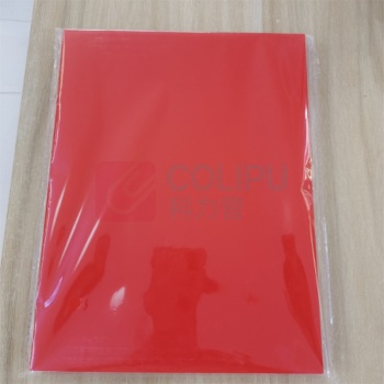 炫彩 A4红色座签纸 100张/包
