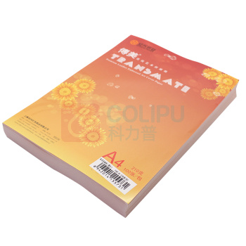 传美 TRANSMATE 封面云彩纸 A4 210g (粉红色) 100张/包