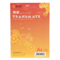 传美 TRANSMATE 皮纹纸 A4 210g/m2 (白色) 100张/包