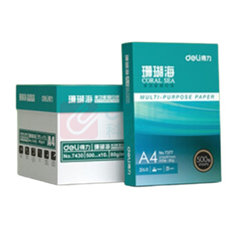 得力 deli 打印纸 7430 80g 500张*10包 5000张