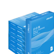 得力 deli 白令海A4打印纸 80g 500张*8包一箱