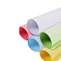 新绿天章 全开卡纸 P90072 787mm*1092mm 220g (粉/黄/蓝/绿/白) 10张/盒 (五色)