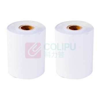 多林 双胶收银纸 宽幅75mm*外径60mm 2卷/筒 80卷/箱 (非质量问题不退换)