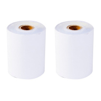 多林 双胶收银纸 宽幅75mm*外径60mm 2卷/筒 80卷/箱 (非质量问题不退换)