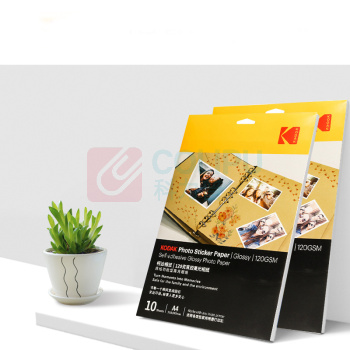 柯达 Kodak 背胶照片纸 A4 120克 10张/包