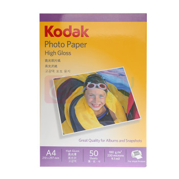 柯达 Kodak 高光照片纸 5740-314 A4 200g 50张/包