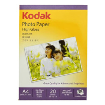 柯达 Kodak 相片纸 5740-333 200g/m2 20张/包 高光 
