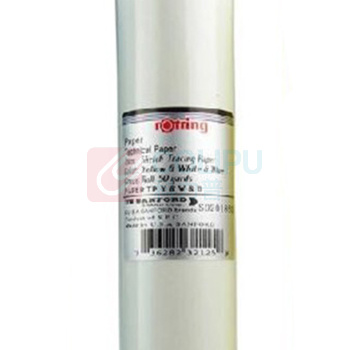 红环 rotring 草图纸 A4 12寸 (黄色) 50y/卷