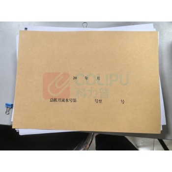 伟盛 120克单面单黑牛皮纸 300*210mm 2张/套(上下联分开)