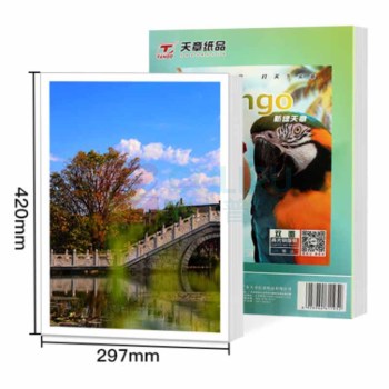 天章 双面高光铜版纸 A3 250g 50张/包 DC