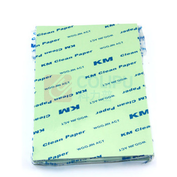 KM 无尘纸 A4 80g 210*297mm 250张/包 (浅绿色)