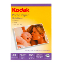 柯达 Kodak 彩色喷墨打印纸 4027-316 230g/m2 6寸 100张/包 高光面