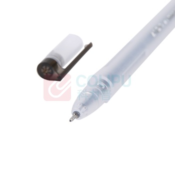 晨光 M&G 拔帽中性笔 GP-1280 0.5mm (黑色) 12支/盒 (替芯 MG6139)塑料