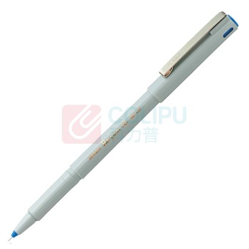 斑马牌 ZEBRA 拔帽签字笔 BE-100 0.5mm (蓝色) 10支/盒