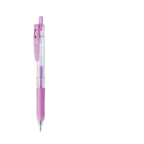 斑马牌 ZEBRA 按动顺利中性笔 JJ15-MKPU 0.5mm (水粉紫) 10支/盒 DC